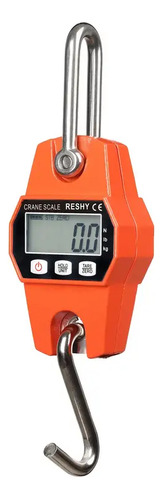 Balanza Báscula 300kg Dijital Colgantes Pantalla Lcd+ 3 Pila Naranja O Segun Disponibilidad De Stock