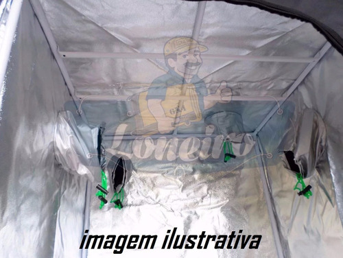 Imagem 9 de 10 de Lona 1x2 Metros Tecido Estufa Em Casa Cultivo Indoor Grow
