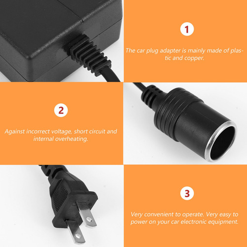 Convertidor Inversor Y Adaptador De Corriente Para Coche De