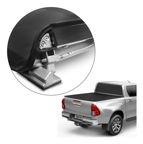 Capota Maritima Hilux Cd 2016 A 2020 Trava Trek Aluminio