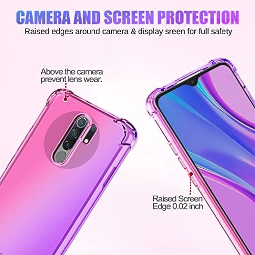 Funda Para Xiaomi Redmi 9 / Redmi 9 Prime Color Rosa/morado Rosa/morado Liso