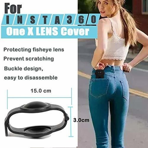 Imagen 6 de 7 de Haift Para Insta360 One X Cámara Lente Protector