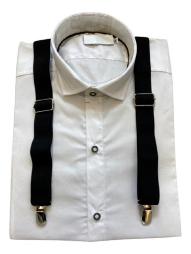 Imagen 1 de 2 de Tiradores Regulables Con Broches Unisex Calidad Premium!