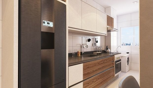 Imagem 8 de 22 de Apartamento Em Construção Com 2 Dormitórios À Venda, 60 M² Por R$ 295.686 No Financiamento Bancário Ou Direto - Boqueirão - Praia Grande/sp - Ap3743
