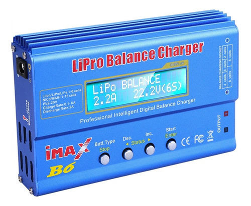 Cargador Balanceador Inteligente Programable Imax B6 Lipo