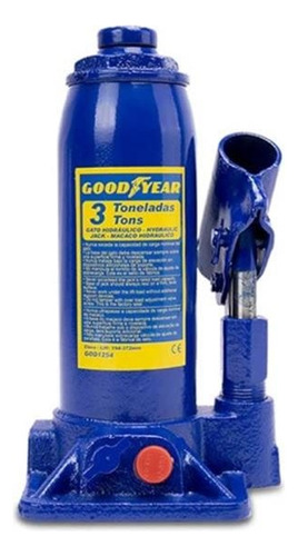 Gato Para Auto C/valvula D/seguridad 8 Toneladas Goodyear