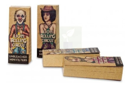 Filtros Tips Lion Rolling Circus 50 U. Salamanca Grow Haedo