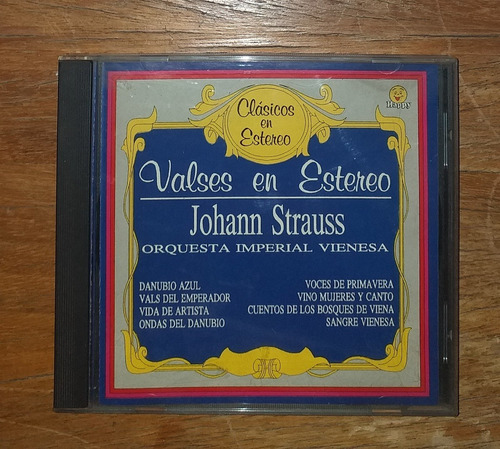 Cd Orquesta Imperial Vienesa Valses Estereo Johann Strauss