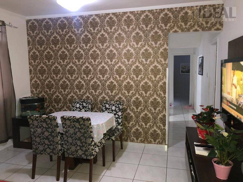 Apartamento À Venda, 95 M² Por R$ 460.000,00 - Pompéia - Santos/sp - Ap3133