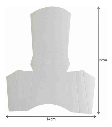 Estuche De Papas Fritas Pap2 Sublimable X 100u Packaging