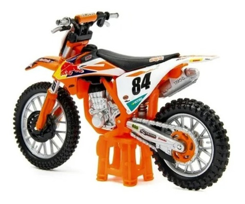 Moto Ktm 450 Sx-f 2018 Escala 1:18 Bburago Original