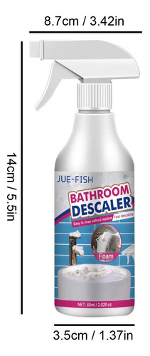 Limpiador De Baño, Descalcificador De Vidrio Para Grifería D