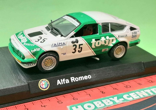 Metro 1:43 Alfa Romeo Alfetta Gtv 6c 2,5 #35 Etcc Totip 1980