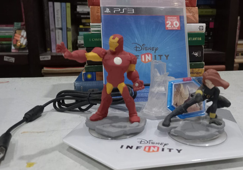 Ps3 Infinity Disney 2.0 Marvel Físico Iron Man Black Widow (Usado)