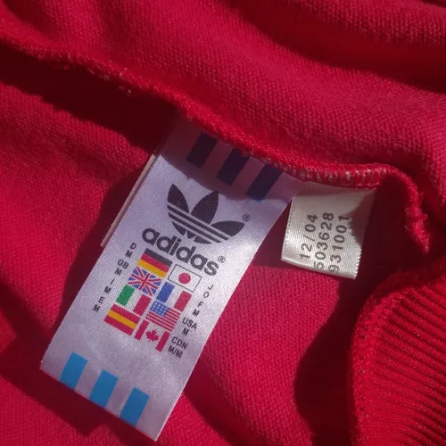 Jaqueta Retr Cccp Uni o Sovi tica adidas Vermelha
