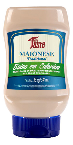 Maionese Tradicional 335g/341ml Mrs Taste