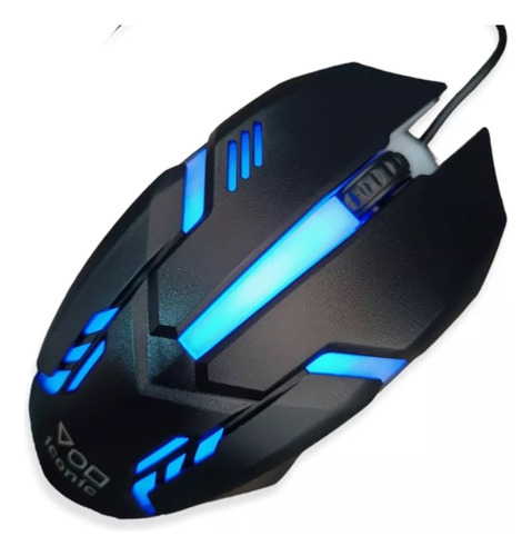 Mouse Gamer De Juego  Iconic C3  Negro