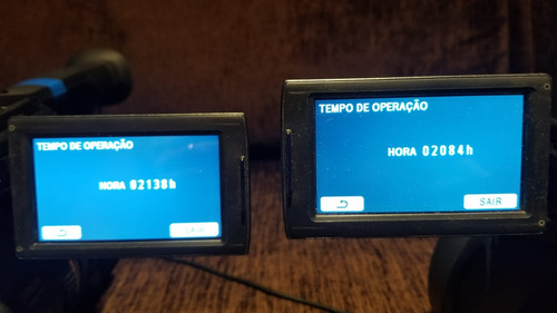 02 Câmeras De Vídeo Panasonic Ag-ac90 Full Hd Preta Preto (Usado)