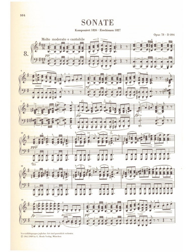 F. Schubert: Piano Sonatas Volume 2 / Klaviersonaten Band 2