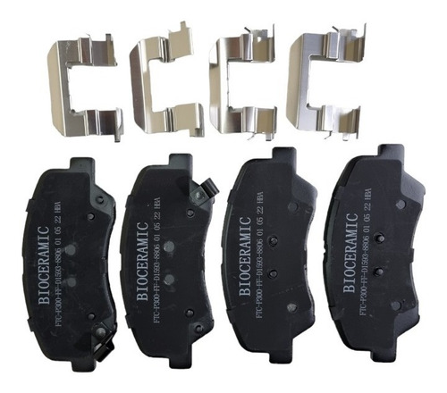 Balatas Delanteras De Fluence 15-17 Bio8806d1593 410603046r