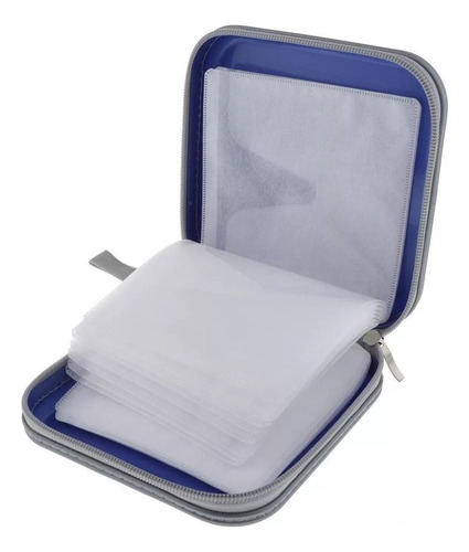 Estuche Porta Para 40 Cd/dvd/blu-, Portafolios Para Guardar