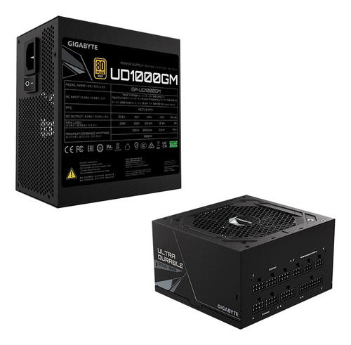 Fuente De Poder Gigabyte P1000gm 1000w 80+ Gold Full Modular