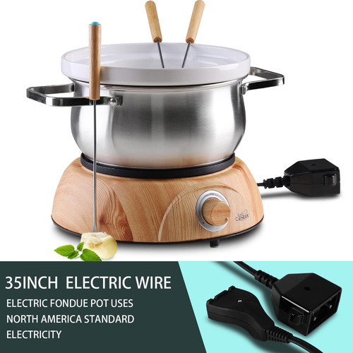 Juego De Ollas Para Fondue Artestia, Eléctricas, Acero Inoxi
