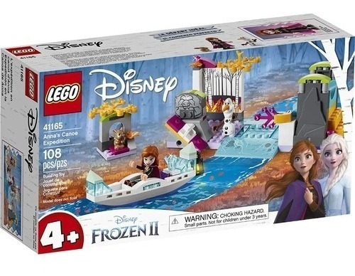Lego 41165 Frozen 2 A Expedição De Canoa Da Anna