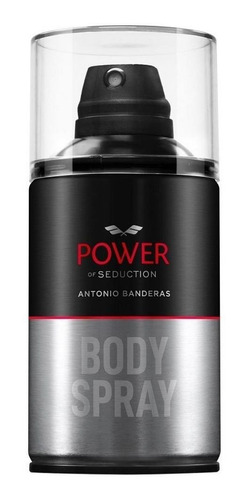 Perfume Antonio Banderas Body Spray Of Seduction Power 250ml