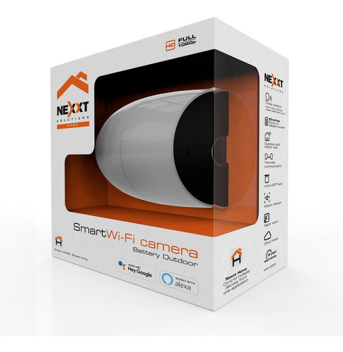 Imagen 7 de 8 de Camara Inteligente Para Exterior A Bateria 1080p Nexxt