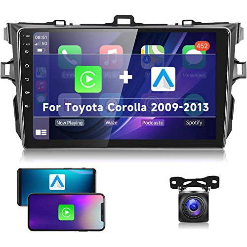 Radio De Coche Android 11 Toyota Corolla 2009-2013 Carp...