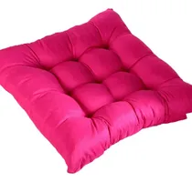 Comprar Cojines De Silla Cuadrado Liso Colores Set 6u