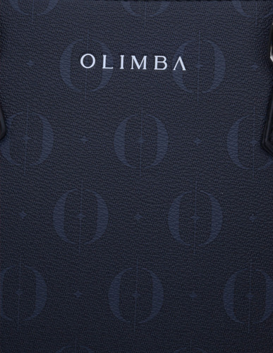 Bolsa Satchel Olimba Mujer De Moda Grande Amplia 88524 Negro Lisa Oro
