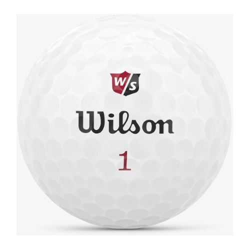 Imagen 2 de 8 de Pelotas Golf Wilson Duo Blanda Mitad Precio X36 Color Blanco