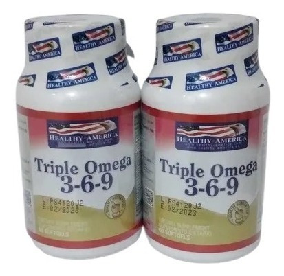 X3 Triple Omega 3-6-9 X60 Softg - Unidad a $810