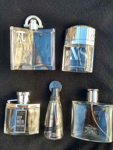 Perfumes Vacios. Importados. X 5 