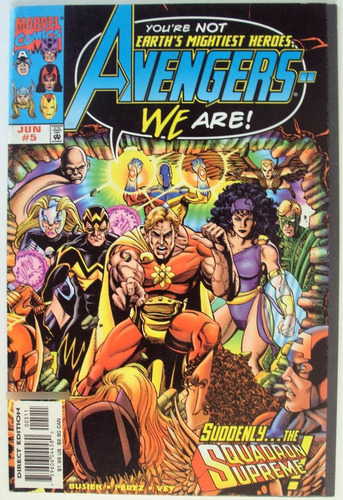 Avengers 5 Marvel Comics 1998 George Perez Thor Iron Man (Usado)