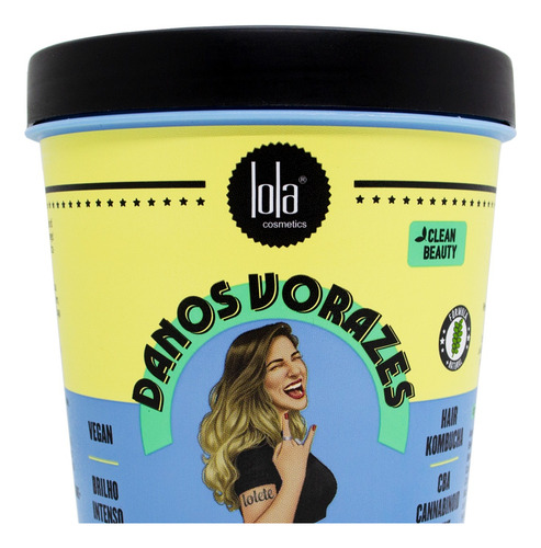 Lola Danos Vorazes Mascara Reparadora Pelo Dañado 450gr 3c