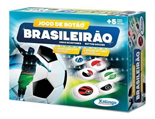 Jogo De Botão Brasileirão Xalingo - 07209