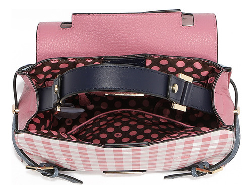 Bolsa De Mano Con Hebilla Flower Day Nikky By Nicole Lee