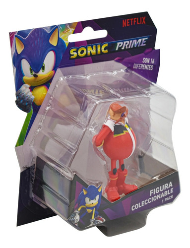 Figura Sonic Prime Dr. Eggman Ruz