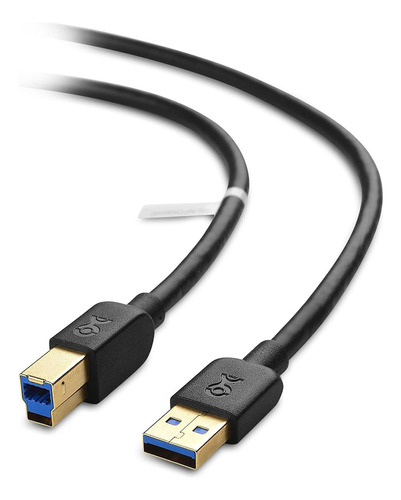 Cable Matters Usb 3.0 A A B, Negro/6 Pies