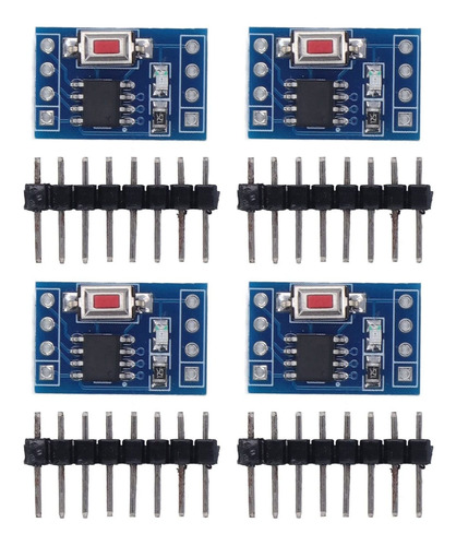 Modulo Desarrollo Mcu Pcb 4 Juego Stc15w204s Placa Salida