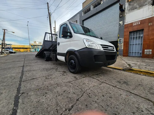 Iveco Daily 55c16 Paso 3750 Con Plancha Para Autos.