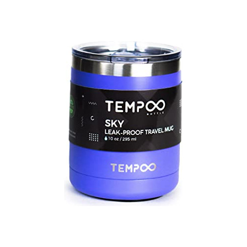Tempo Coffee Mug, Vacuum Insulated Stainless Steel 7mc8u