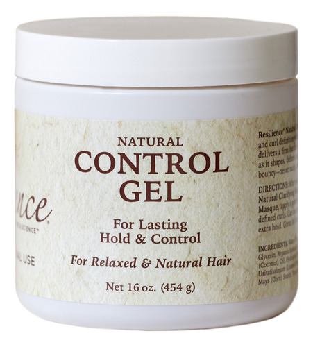 Gel Control Resilience Con Aceite De Argán 16oz - Fijación