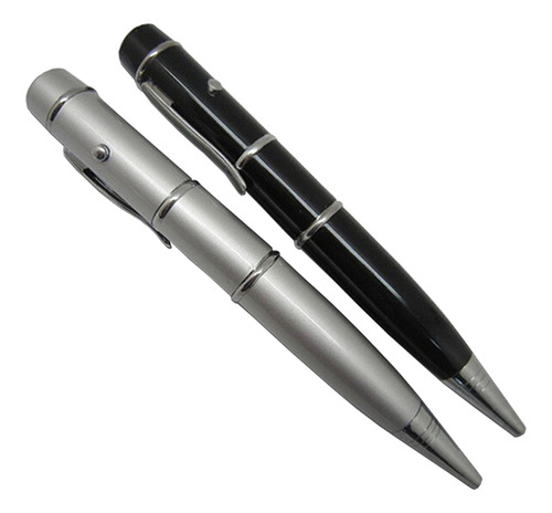 Usb Pluma Laser 4gb Kit 10 Pza + Personalización Plata Usb014