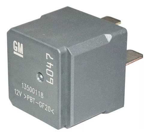 Relevador Automotriz 6047 Gm 13500118 12v 40a 4pins Mini Iso