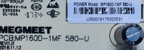 Fuente Element / Mp160d-1mf580-u / Mp160d-1mf / E4sw5017rku (Usado)