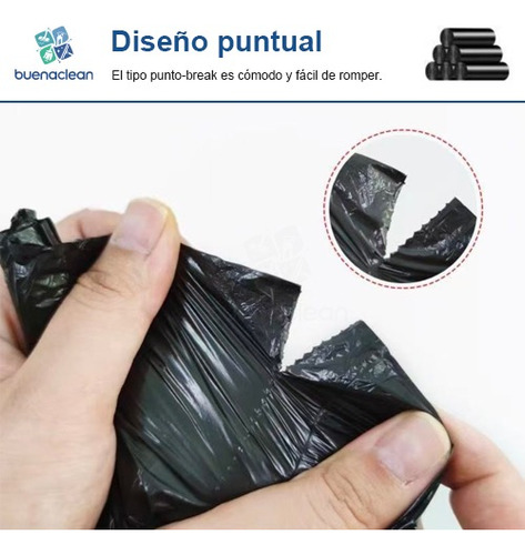 Bolsas De Basura Buenaclean 20l - Resistente Durable 180piezas